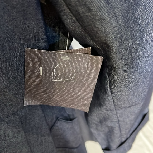 NWT Vintage Liz Claiborne Women's Button Down Dress Duster Coat - Picture 7 of 16